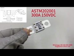 300A 125VDC Small Size High Current Rating EV Automotive Battery Fuse For Short Circuit Protection