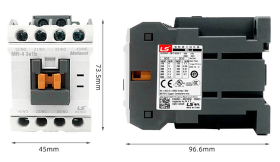 MR Series LG / LS Electricity Intermediate Relay with Protection Column