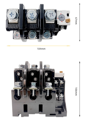 Heat Loading Protective Thermal Overload Relay GTK-22 / 40 / 85 / 100