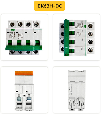 BK63H-DC Series DC Micro Broken Circuit Breaker LG / LS Electricity 1p / 2p / 3p / 4p