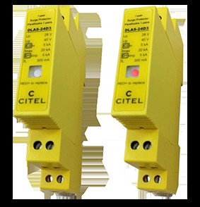 Inserted And Unplugged DLAS Signal Surge Protector IP20 Level 6V-48V