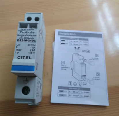 IP20 Lightning DC Power Surge Protector 6ka DS210-XXDC Series