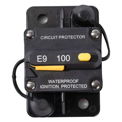 100A Manual Reset Automotive Circuit Breaker Switching Road Cutting Self Recovery