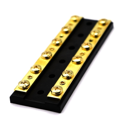 12 / 24V Automobile Ship Yacht Bus Bar 12Bit Convergence Double Row 6Bit 60A