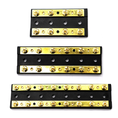 12 / 24V Automobile Ship Yacht Bus Bar 12Bit Convergence Double Row 6Bit 60A