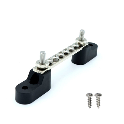 8Bit Single Convergence Row Belt Lid General BUS Bar 100A For Car Ship