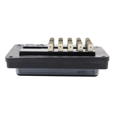 Yacht RV Sealing Ring Fuse Box 12-32V DC With / Without LED Light