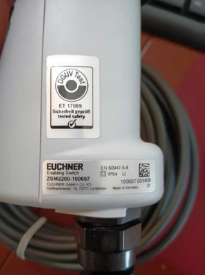 Oil Ground Mine EUCHNER Authorized Switch ZSM2200-100697 For Chemical Industry