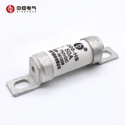 Bolt Connection Fast Acting Fuse Melon RS308-HB 750V Series IEC60269
