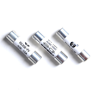 Round Tube Full Range Protecting Photovoltaic Fuse RS308-PV-3E