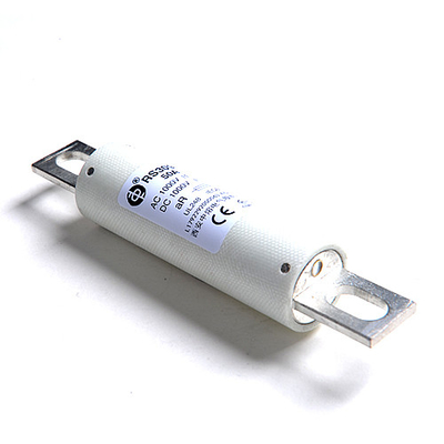 Round Tube Ceramic Auto Fuses Bolt Connection RS309-MM AC / DC1000V