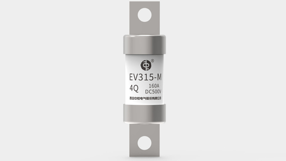 EV-315M-4Q 60A 80A 100A 500VDC Electric Vehicle Fuse Round Tube For Road EVS