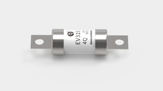 EV-315M-4Q 60A 80A 100A 500VDC Electric Vehicle Fuse Round Tube For Road EVS