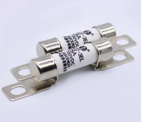 Ceramic EV Bolted Type Round Tube Electric Vehicle Fuse EV322 3EL 25A 700VDC