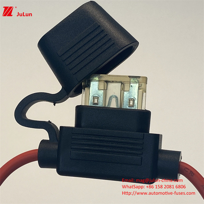 40A Car Fuse Holder Blade With Cable Waterproof Fuse Holder