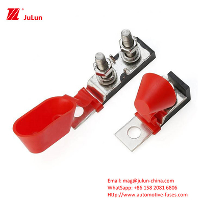 M8 5/16'' Twin Stud MRBF Battery Terminal Fuse Box Max. 58V DC 30A To 500A For Automotive Marine Trailer Motorhomes