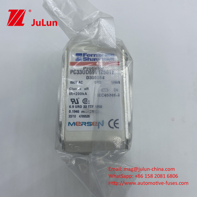 PC33UD69V1250TF 1250AC 690V Eramic Car Fuses For Small Volume And Dc Fault Current 200KA