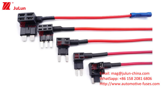ACN ACU ACS Low Voltage Fuse Holder Car Steamship Electrical Reclaimer Motorcycle Charging Pile 5*20mm -25-125°C