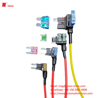 Customizable Electrical Reclaimer Low Voltage Fuse Holder ACS ACU ACN For Holding Current 1A  Maximum Current 35A