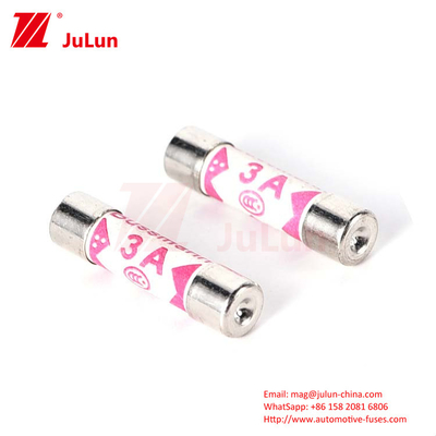 BUSSMANN BS1362 UK Ceramic Automotive Fuses 6*25mm 3A 5A 7A 10A 13A 20A Safety Regulation