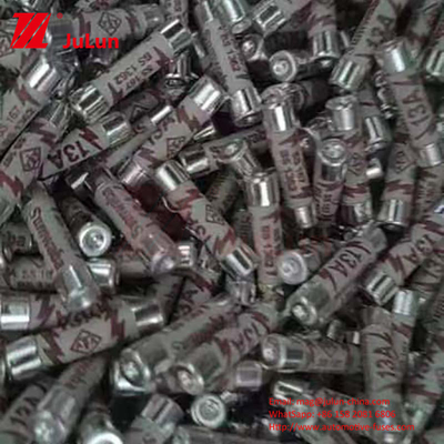 UK POWER PLUG Electric Current Ceramic Automotive Fuses With Ceramic Copper Material And 6*25mm Size