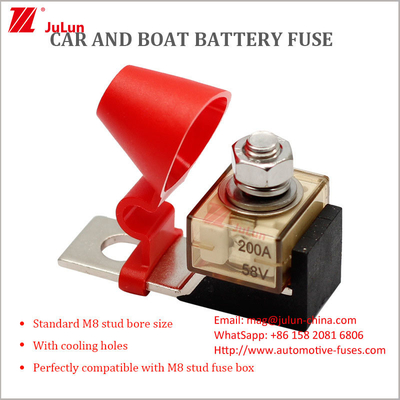Battery Fuse Battery Fuse 100A125A200A Automotive Ceramic Square Fuse Wire