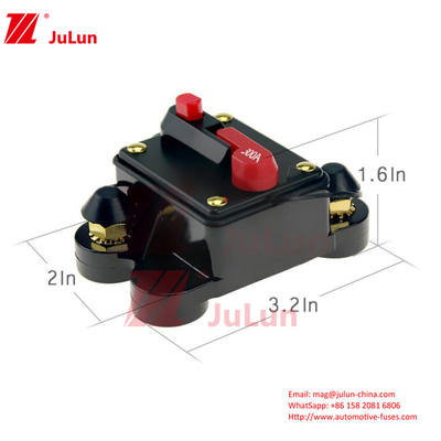 Motor boat manually reset circuit breaker with temperature range of 34-149°C 30-150A