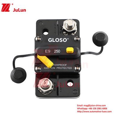 Restore the fuse manually 1.9*2.91*1.7inch Mooring Manual Reset Circuit Breaker for Industrial