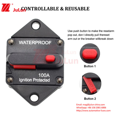 Durable Auto Yacht RV Circuit Breaker Automatic Break Protection Can Restore The Break Switch Safety Seat Circuit Protec