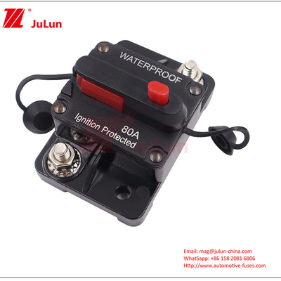 Premium Motorhome Yacht Audio Circuit Breaker With Manual Reset Button Safety Switch Power Protection Disconnect Switch