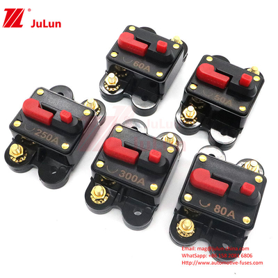 Manual Reset Auto Self-Recovery Circuit Breaker With Switch Reset Circuit Breaker With Switch 30-300A