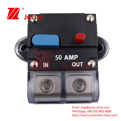 RV EV AV Can Manually Reset Overcurrent Protection Belt Button 150A 12V Disconnect Switch 1 Fire Waterproof RV Yacht Cir