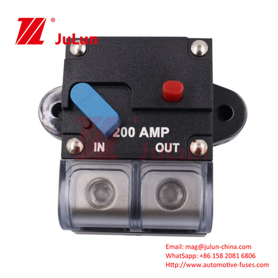300A 48VDC Multiple Circuit Breaker High Current Overload Protector Car Audio Retrofit 100A Recovery Circuit Breaker