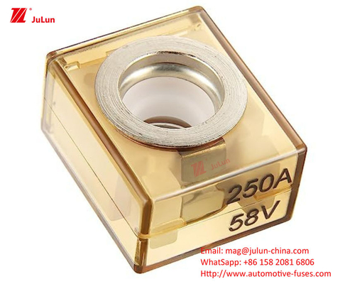 Factory Custom Battery Square Ceramic Fuse Holder New Energy Vehicle Fuse Battery Outdoor Power Supply Insulation Seat