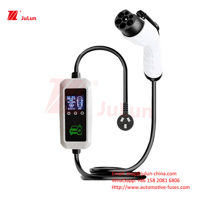 EV Charger 7Kuropean Standard Charging Gun Type 2 Portable On-board Charging Pile New Energy Charging Gun
