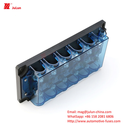 Mega Car Modified Safety Seat Multi-Way With Cover ANM Plug Type Fuse Seat Auto Multi-Way Safety Box