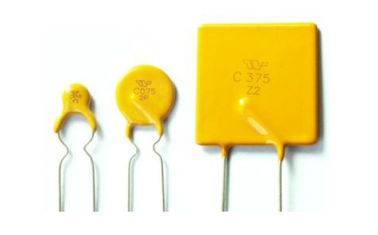 Yellow PPTC PTC Resettable Fuses 60/72v Series For  Industrial Controls