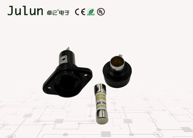 10*38mm Electronic Fuse Holder Glass Ceramic Fuse Holder Flame Retardant