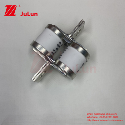 690V Ceramic Automotive Fuses M6/M8 Twin Flat Plate Bolt Type 0.43kg Heavy Duty Fuse Solution