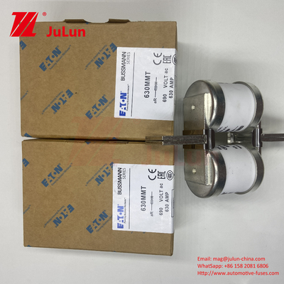 BUSSMANN 630MMT 630A Ceramic Automotive Fuses With Twin Flat Plate Design 690V Voltage For Efficient Vehicle Protection