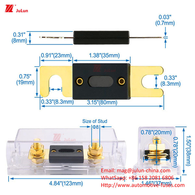 Car Multi-Way Fuse Box Modified Safety Seat Multi-Way BX2141A-1 Car Safety Box Assembly
