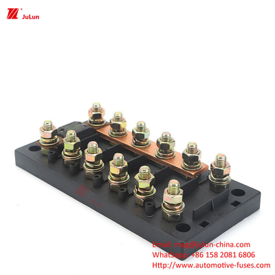 Car Circuit Protection Nylon Fuse Holder 30A-500A-55 ~125℃BX2103 Rectangular Car Yacht