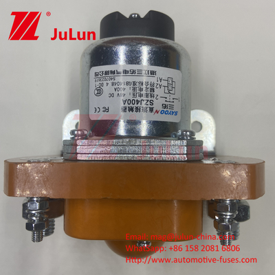 Dc Contactor MZJ-400A Telecom SZJ400A Electric Vehicle 84V96V150V