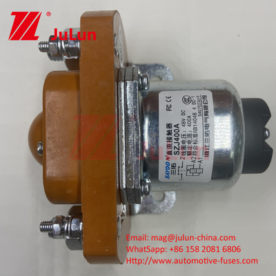 Dc Contactor MZJ-50A Bulldozer Brick Factory High Current Low Voltage CE FCC