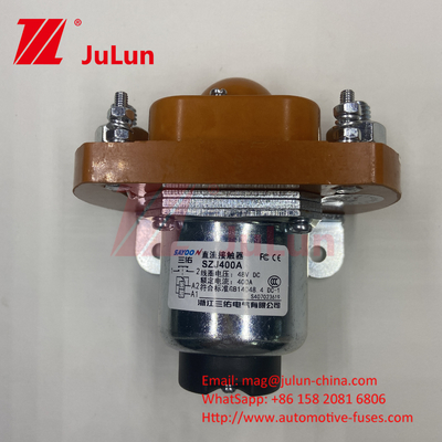 Dc Contactor MZJ-50A Bulldozer Brick Factory High Current Low Voltage CE FCC