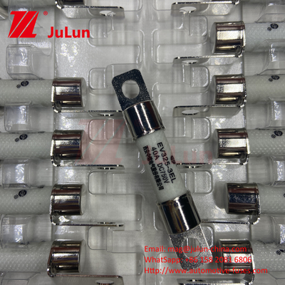Quartz Sand Out Pipe 10A - 100A Bolted Electric Fuse For Charger 30A 50A 750VDC EV Fuse Hey Are Suitable F