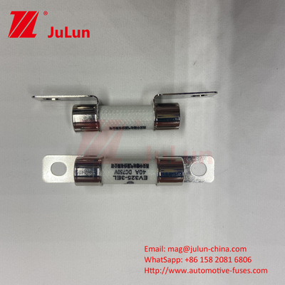 10x38mm Ceramic Automobile Fuses  Bolt Mounted EV FUSE Environment Reliability Conform To ISO8820