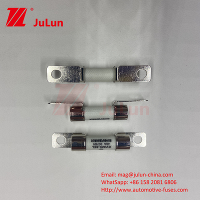 10x38mm Ceramic Automobile Fuses  Bolt Mounted EV FUSE Environment Reliability Conform To ISO8820