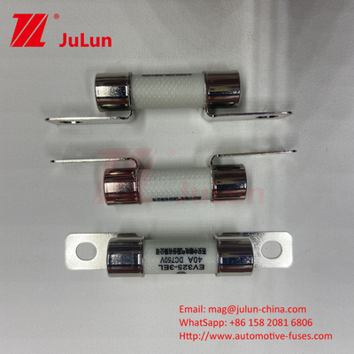 Automobile  25A 15A 30A 750VDC EV FUSE Bolt Type Ceramic Car Fuses Electrical Protection