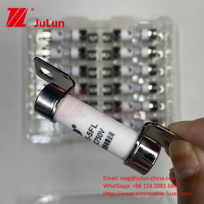 Electric Vehicle Bolted Fuse Assembly Compliant  Energy Storage EV Fuse 40A Features Bolted Construction Specifically